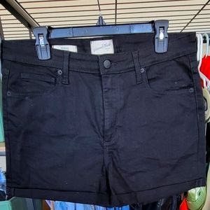 UNIVERSAL THREAD High Rise Midi Black Shorts